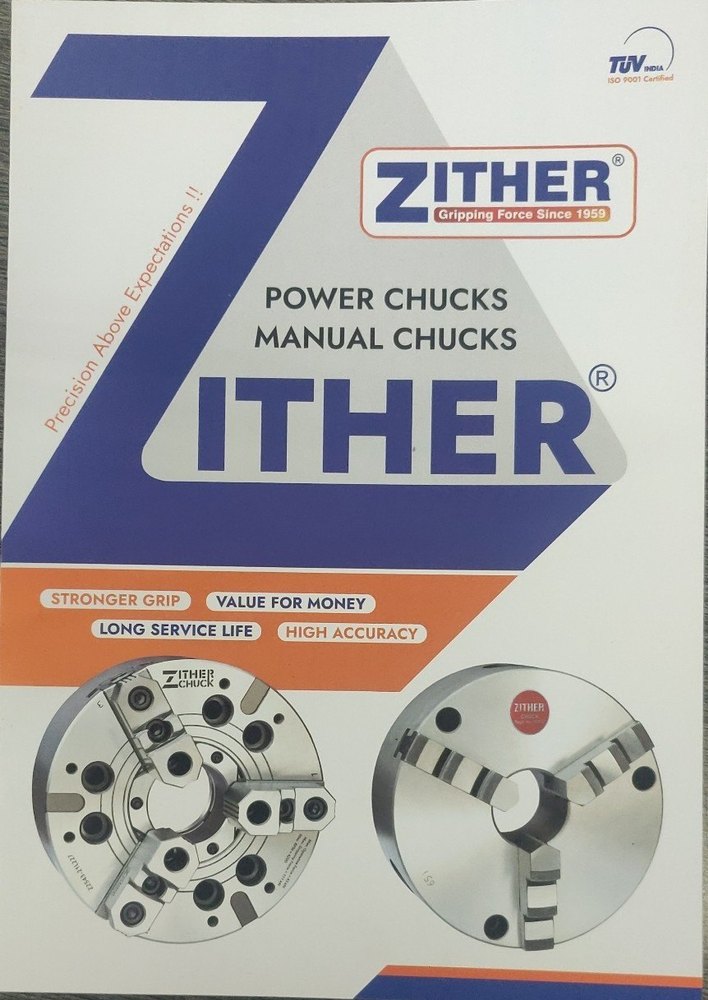 Cast Iron Chuck Lathe, Model/Type 3 Jaws 4 Jaws 6 Stc Model in