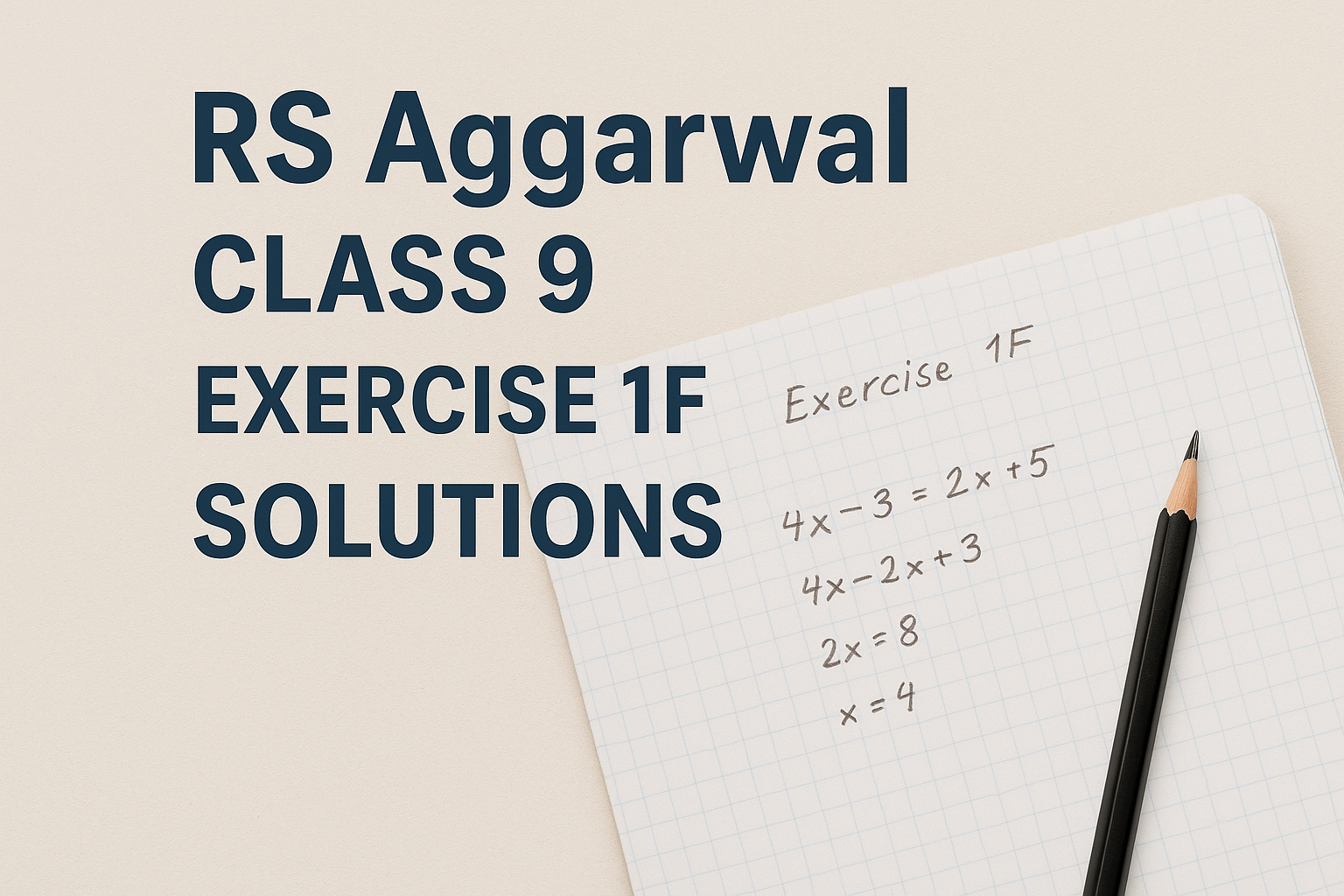 Exercise 1F Class 9 RS Aggarwal Solutions | Rational Numbers Made Easy