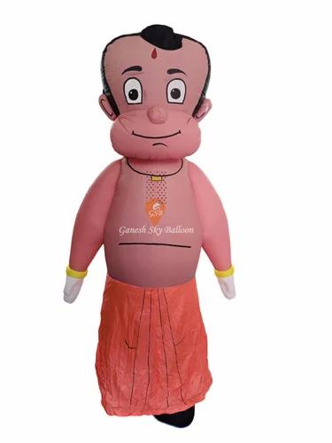 Choota Bheem Inflatable Air Mannequin Walking Cartoon Price in New