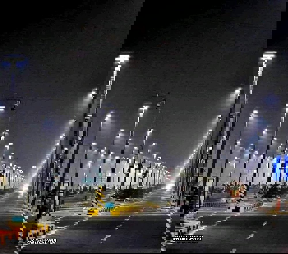 Cool White ISI 34,36,Watt Led Street Light, Metal, IP66