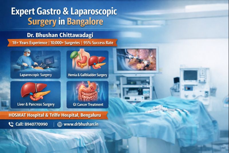 Best Gastroenterologist in Bangalore: Expert Care by Dr. Bhushan Chittawadagi