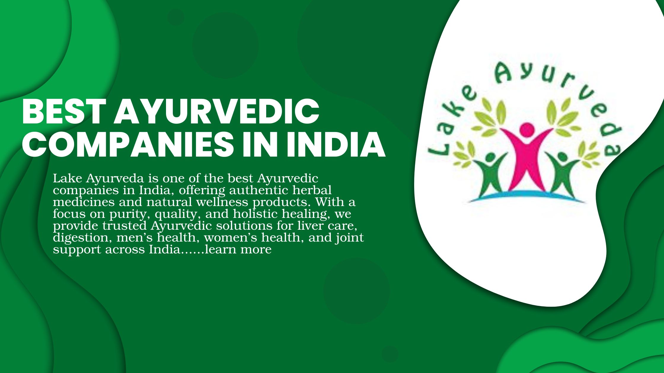 Best Ayurvedic Companies in India—Why Lake Ayurveda is Trusted