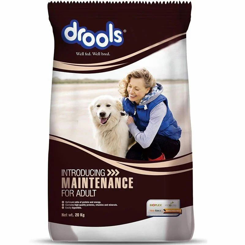 Drools Maintenance Adult Dry Dog Food, 20kg Price in Mumbai