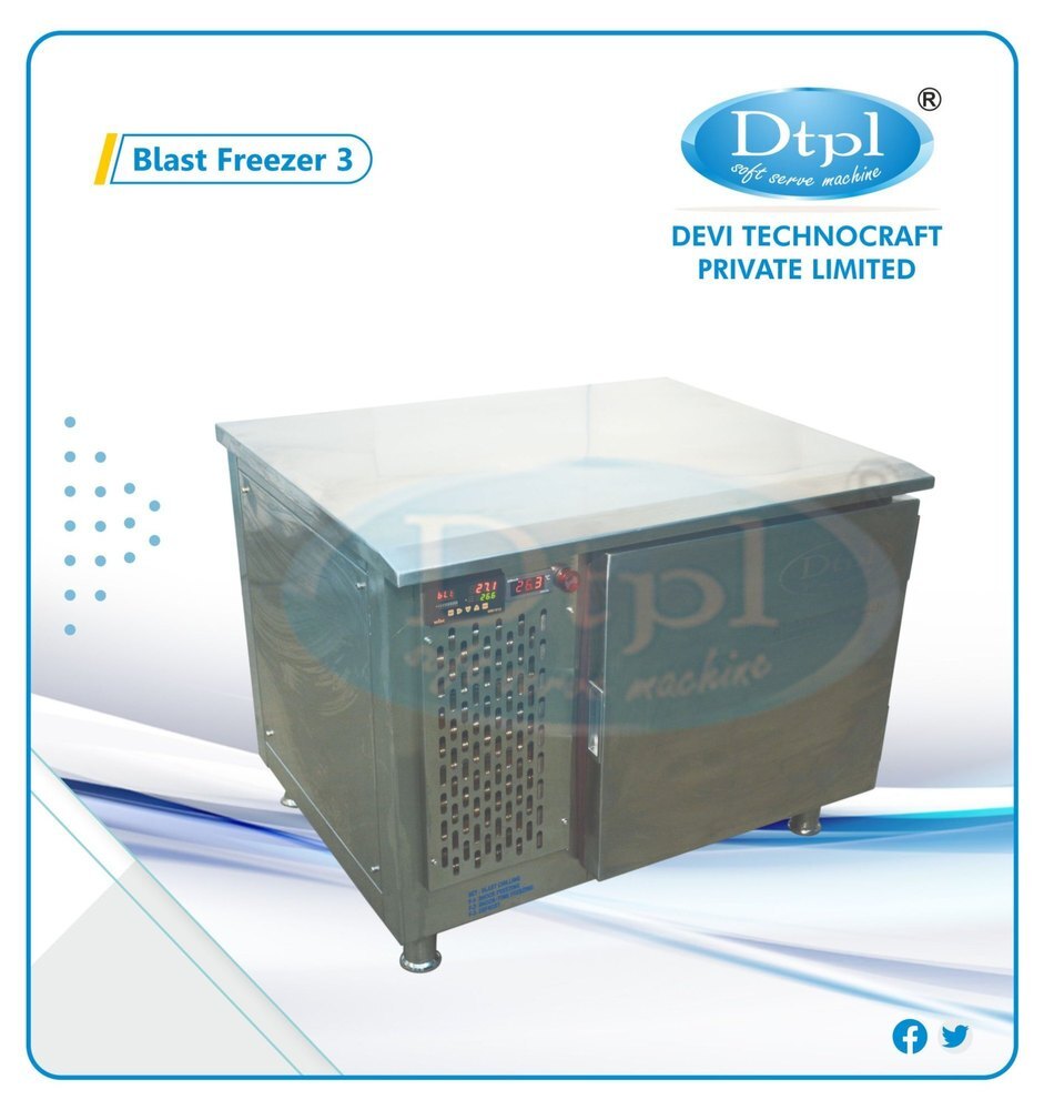 Dtpl Stainless Steel Blast Freezer BF3 Manufacturer & Seller in