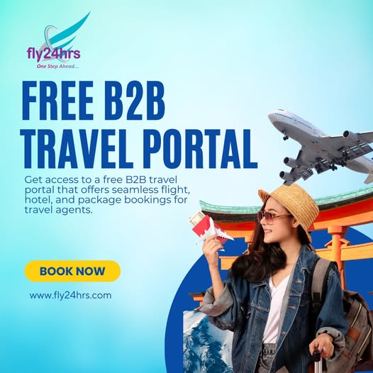 B2B Book Flight Tickets Online for Travel Agents with Fly24hrs