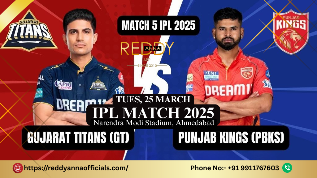 Match Day Insights: What to Expect from the GT vs PBKS Clash at Narendra Modi Stadium