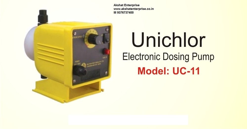 Electric Milton Roy Dosing Pump Uc 11 in Surat Akshat Enterprise