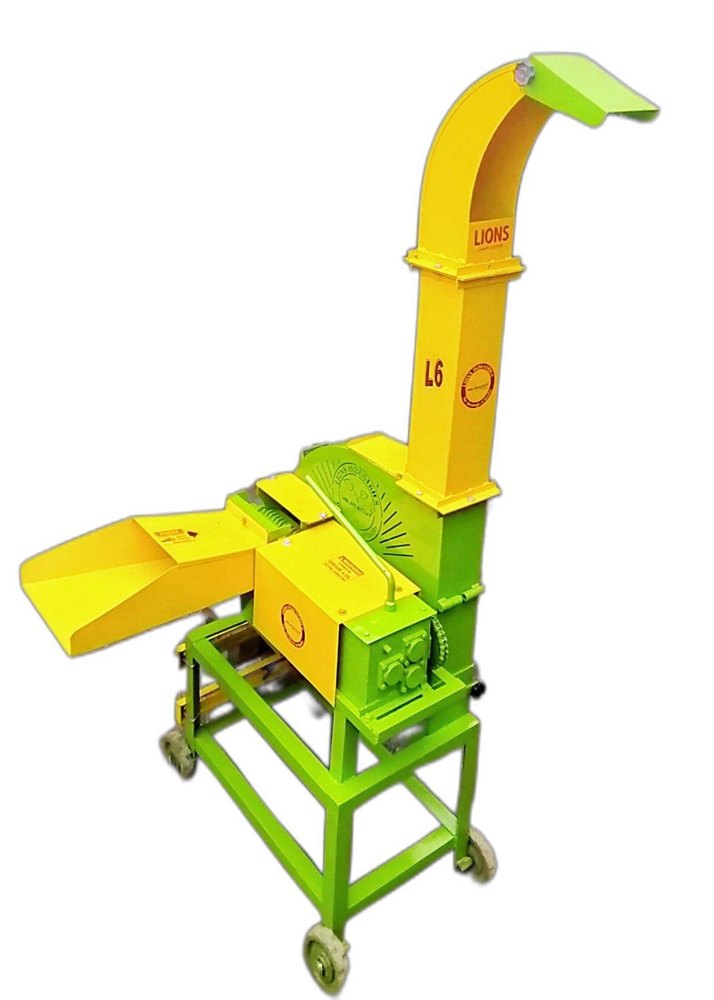 Electric Motor Dry Grass Heavy Duty Blower Type Chaff Cutter Machine .L6, 6001000 kg/hr, 57 HP