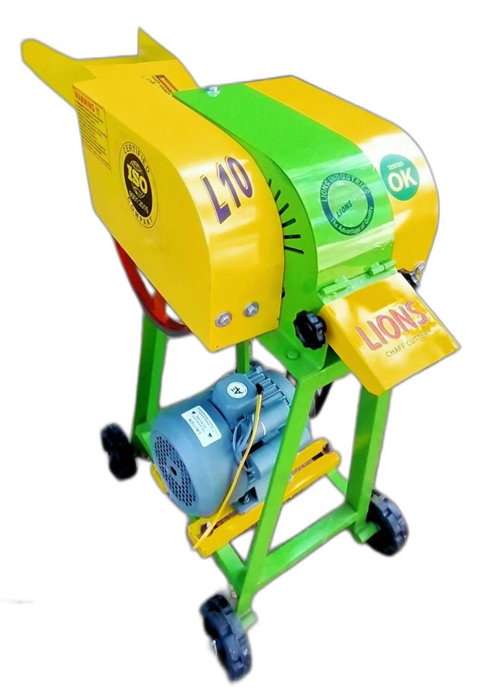 Electric Motor Dry Grass Mini Chaff Cutter, For Agriculture, 6001000 kg/hr Manufacturer