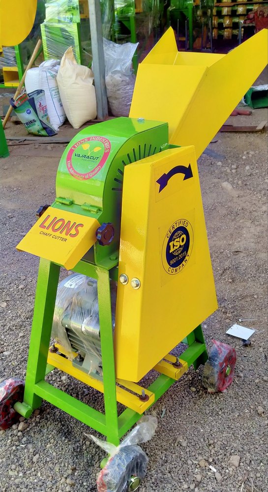 Electric Motor Dry Grass Mini Chaff Cutter, For Agriculture, 400600 kg/hr Manufacturer & Seller