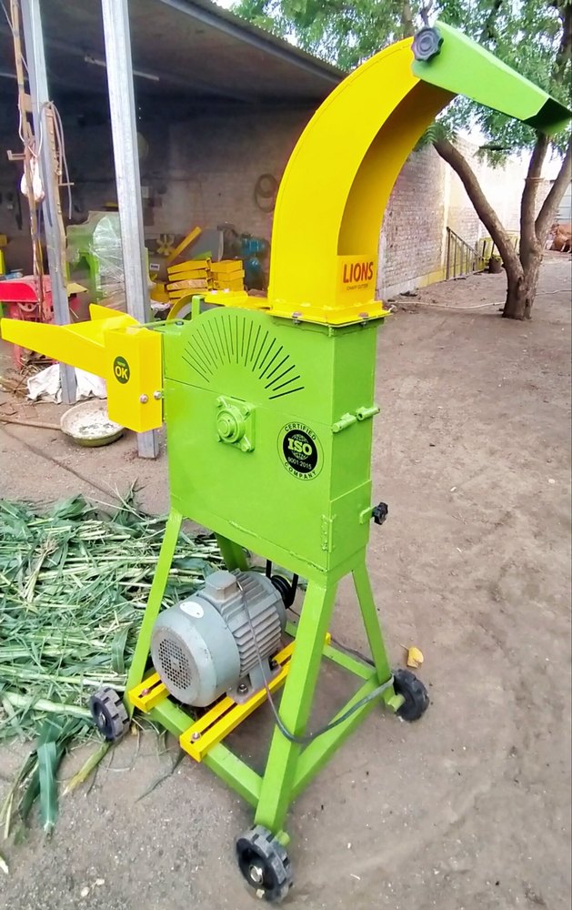 Electric Motor STRAW+GRASS Blower Type Chaff Cutter, 1000KG TO 2000KG, 35 HP Manufacturer