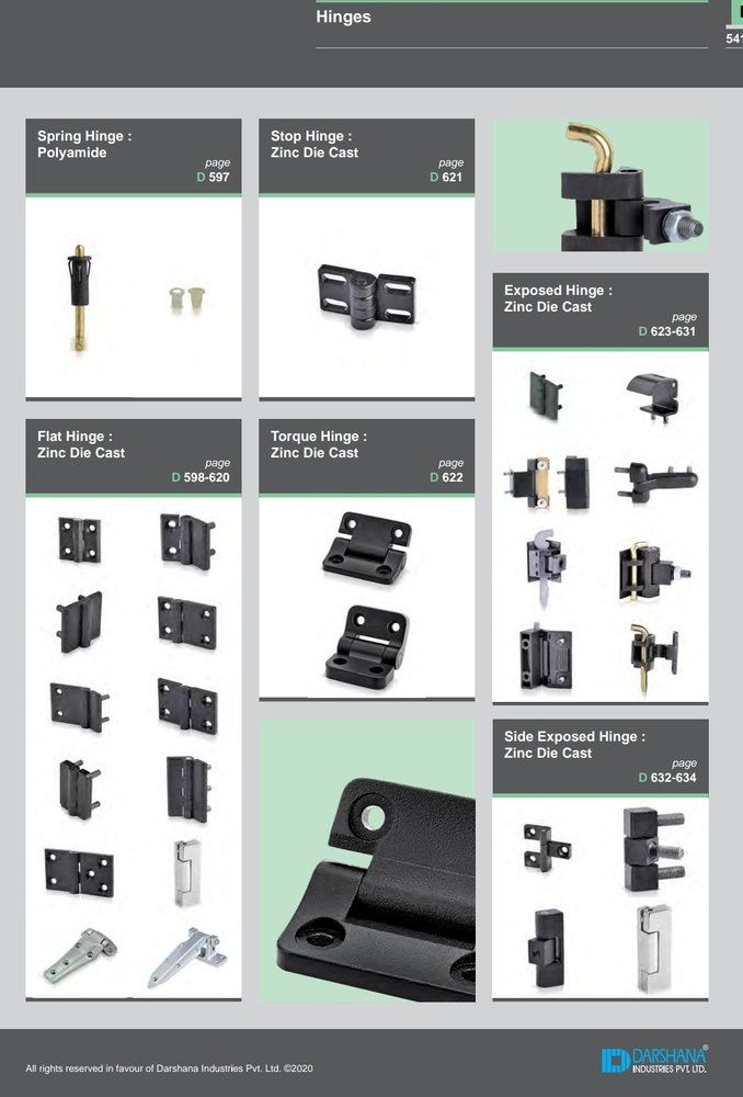Electrical Panel Hinge, Thickness 2.6 3 mm Manufacturer & Seller in