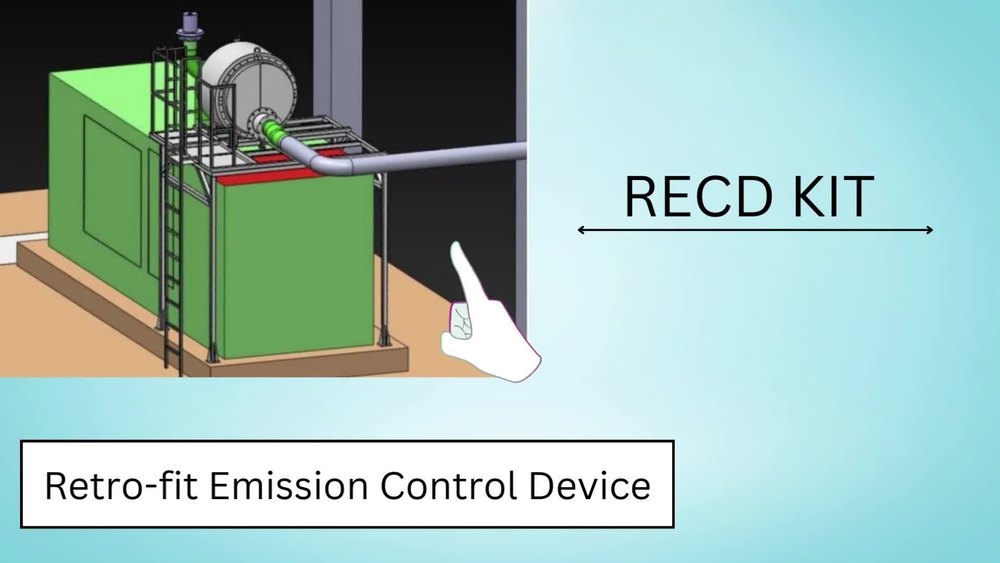 EO Energy Cpcb Type Approved Retrofitted Emission Control Equipment for