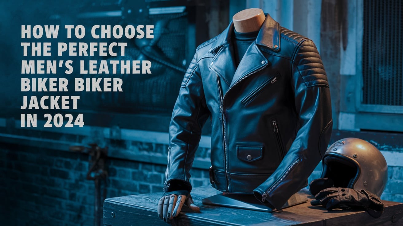 How to Choose the Perfect Men's Leather Biker Jacket in 2024