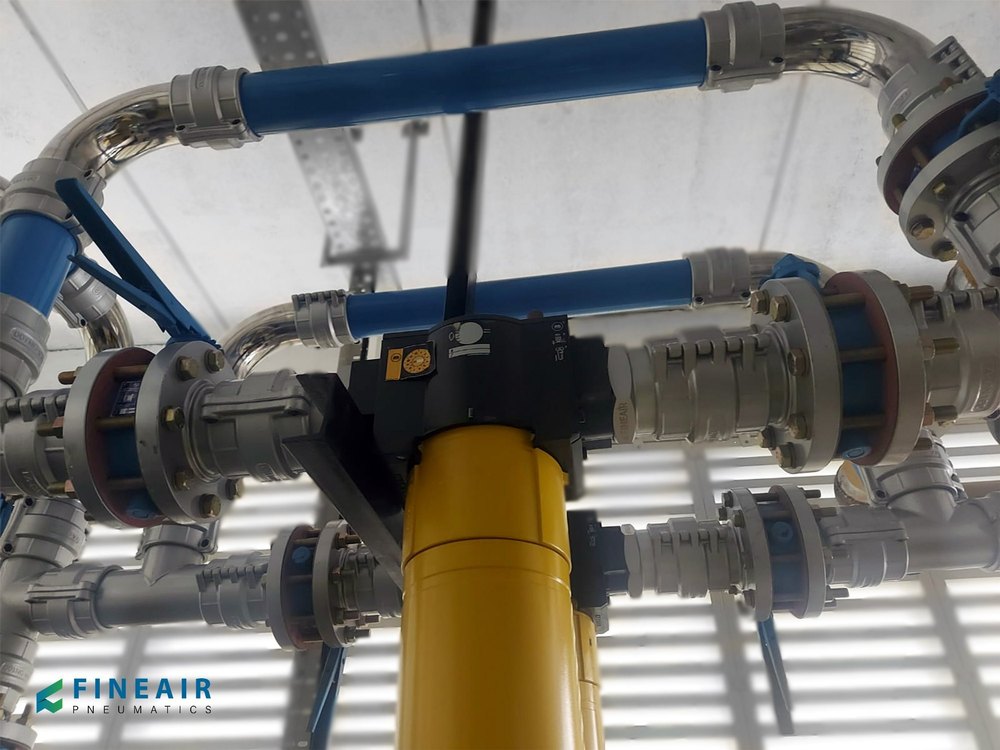Fineair Compressed Air Aluminum Piping System, Aluminium Industrial