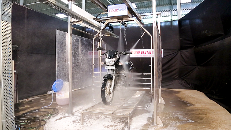 Two Wheeler Washing Bike Wash Price Near Me Automatic Bike Washing