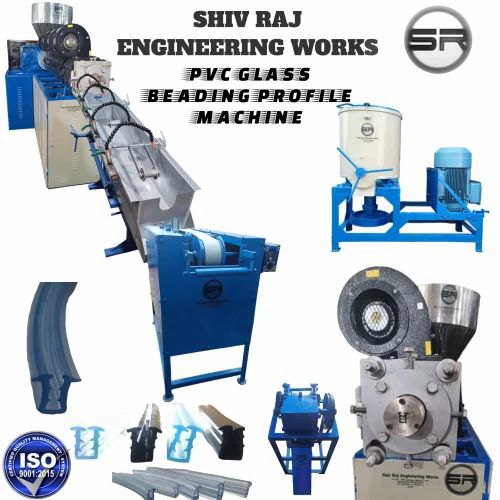 Fully Automatic PVC profile Glass Beading machine, Production Capacity