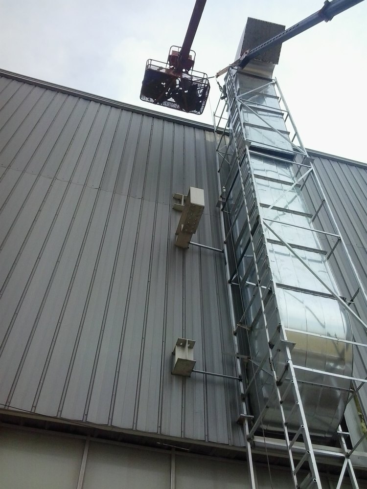 Galvanized Iron Industrial GI Ducting Systems in Pune AIR CARE DUCTING AND INSULATION