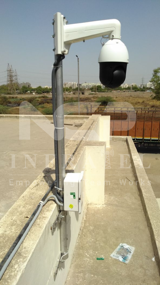 Galvanized Round GI CCTV Camera Pole Price in Ahmedabad, Gujarat ...