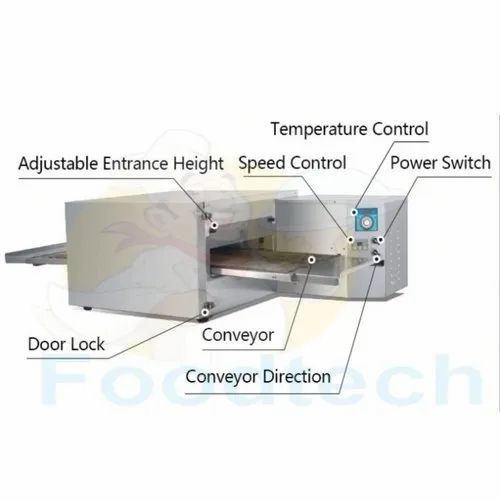 Gas Conveyor Pizza Oven Manufacturer & Seller in Delhi Food Tech