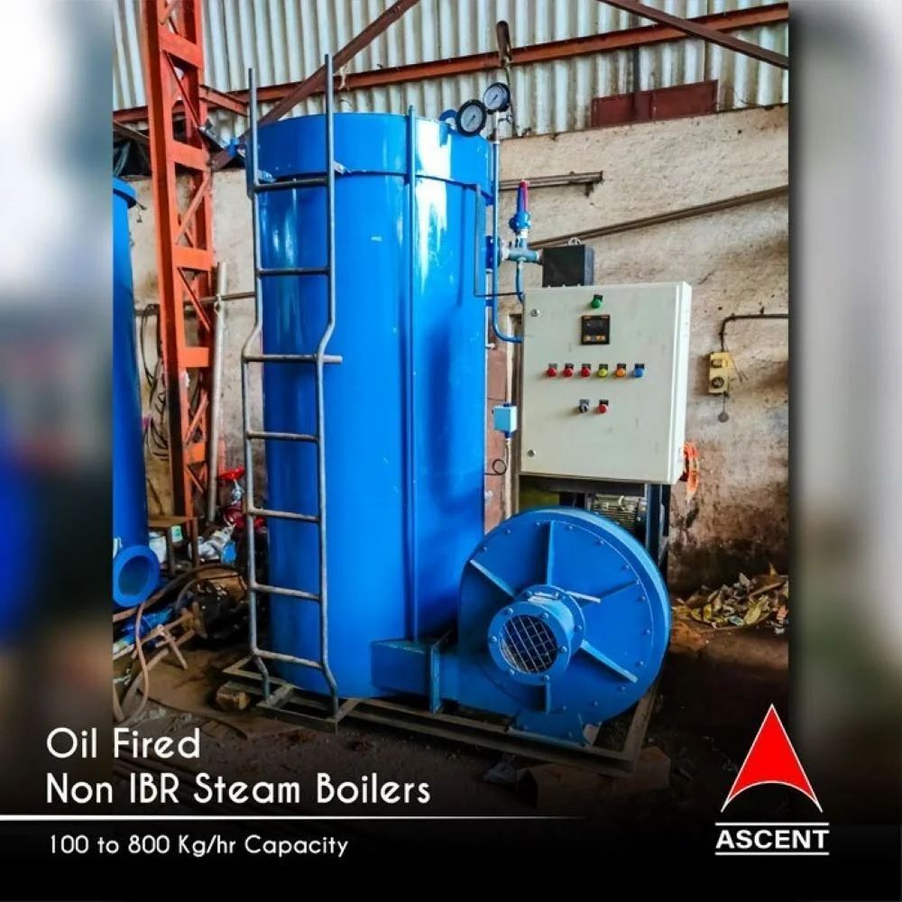 Gas Fired Steam Boiler 400 Kg/hr Capacity Non IBR Price in Mumbai