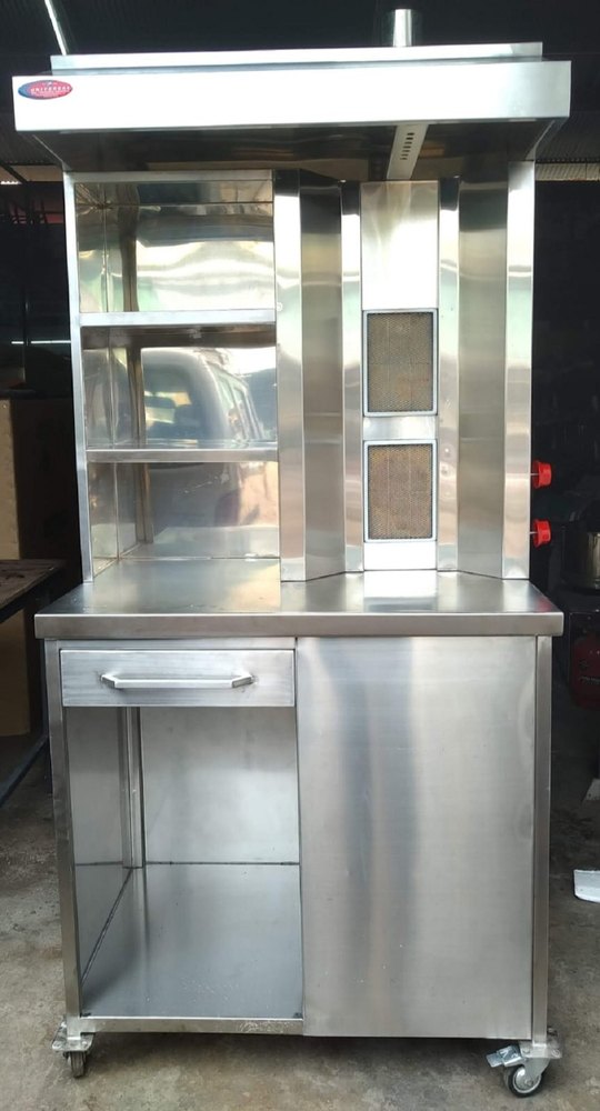 Gas Shawarma Machine 2 Burner Manufacturer & Seller in Ernakulam