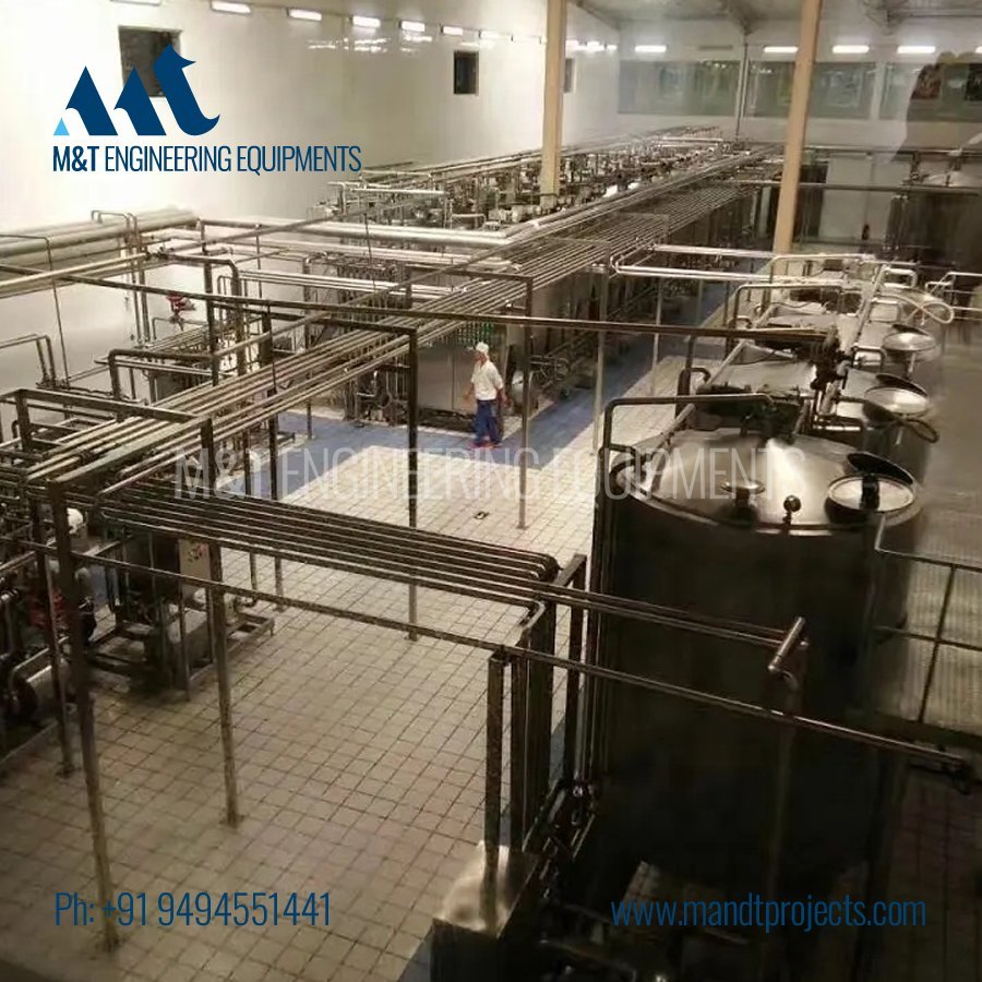 Ghee PlantGhee Processing PlantGhee Making Line, Capacity 500 LPD