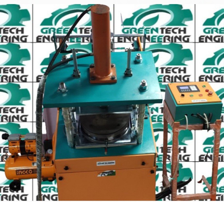 Greentech Engineering MS Fully Automatic Buffet Plate Making Machine, 3 Phase, Production