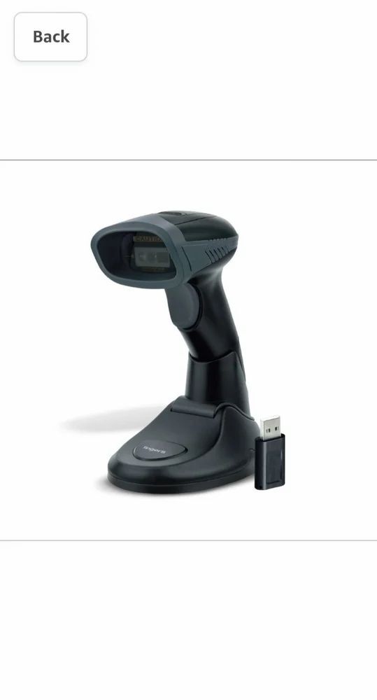 Handheld FINGERS QUICKSCAN WL2 1D WL W/STAND BARCODE SCANNER