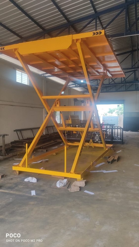 Hi Power Hydraulic Scissors Lift Table, Capacity 12 ton, Running Mode Stationary in Chennai