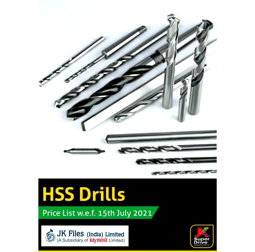 Ground Flute Jk Drill Bit Set Price High Speed Steel Jk Hss Drill