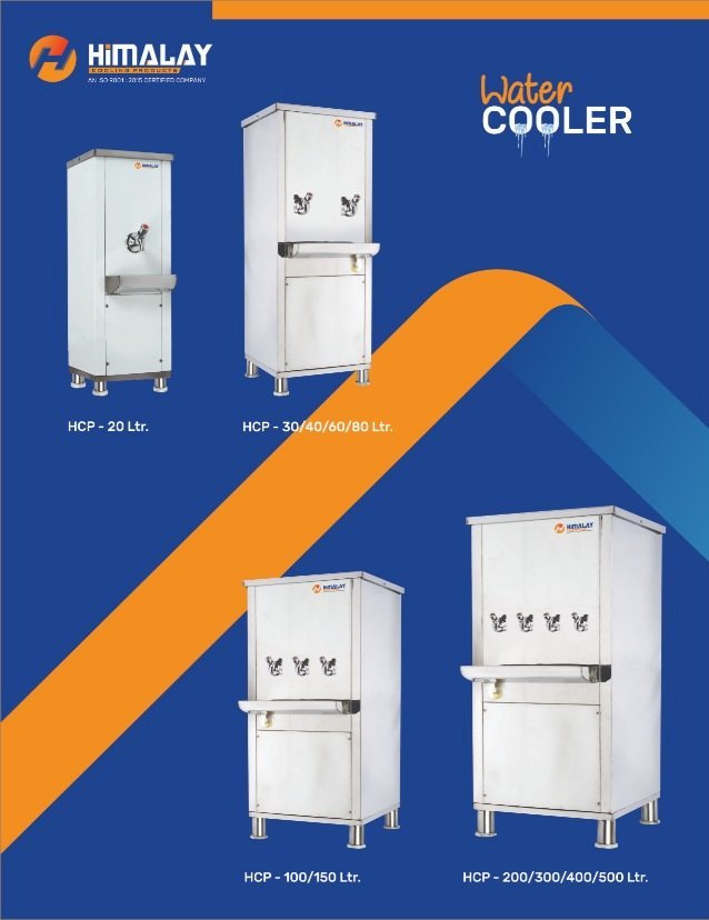 Himalay Stainless Steel Water Cooler, Storage Capacity 20 L, Number Of