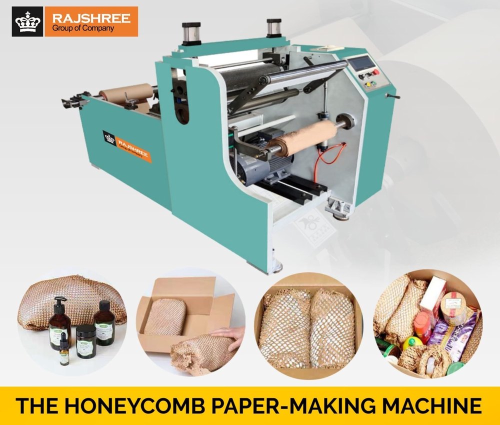 Paper Roll Making Machine in Surat, Capacity 1 ton/day in ahmedabad Rajshree India