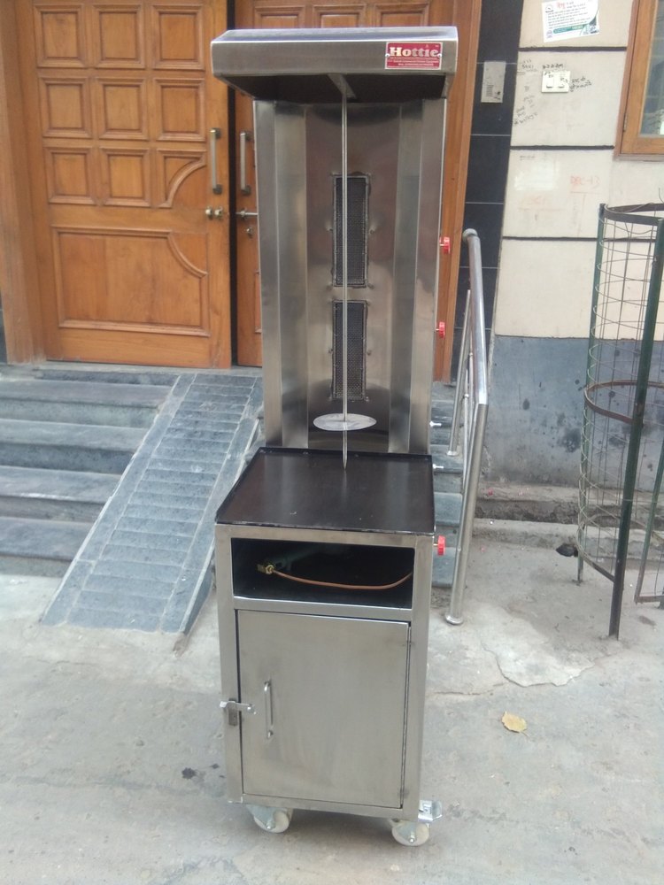 Hottie Shawarma Machine Standing ( Indian Infra Burner , Manual