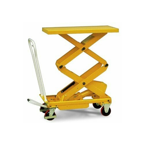 Hunter Stainless Steel Mobile Scissor Lift Table, Capacity 1 5 Ton