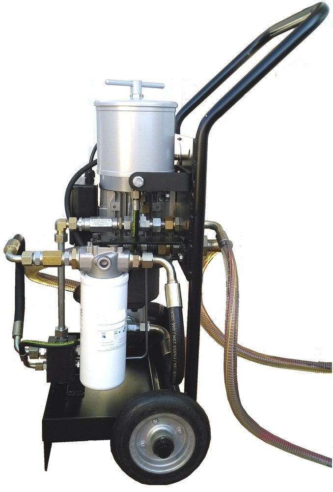 Hydraulic Oil Cleaning System, Capacity 1020lpm (600lph1200lph