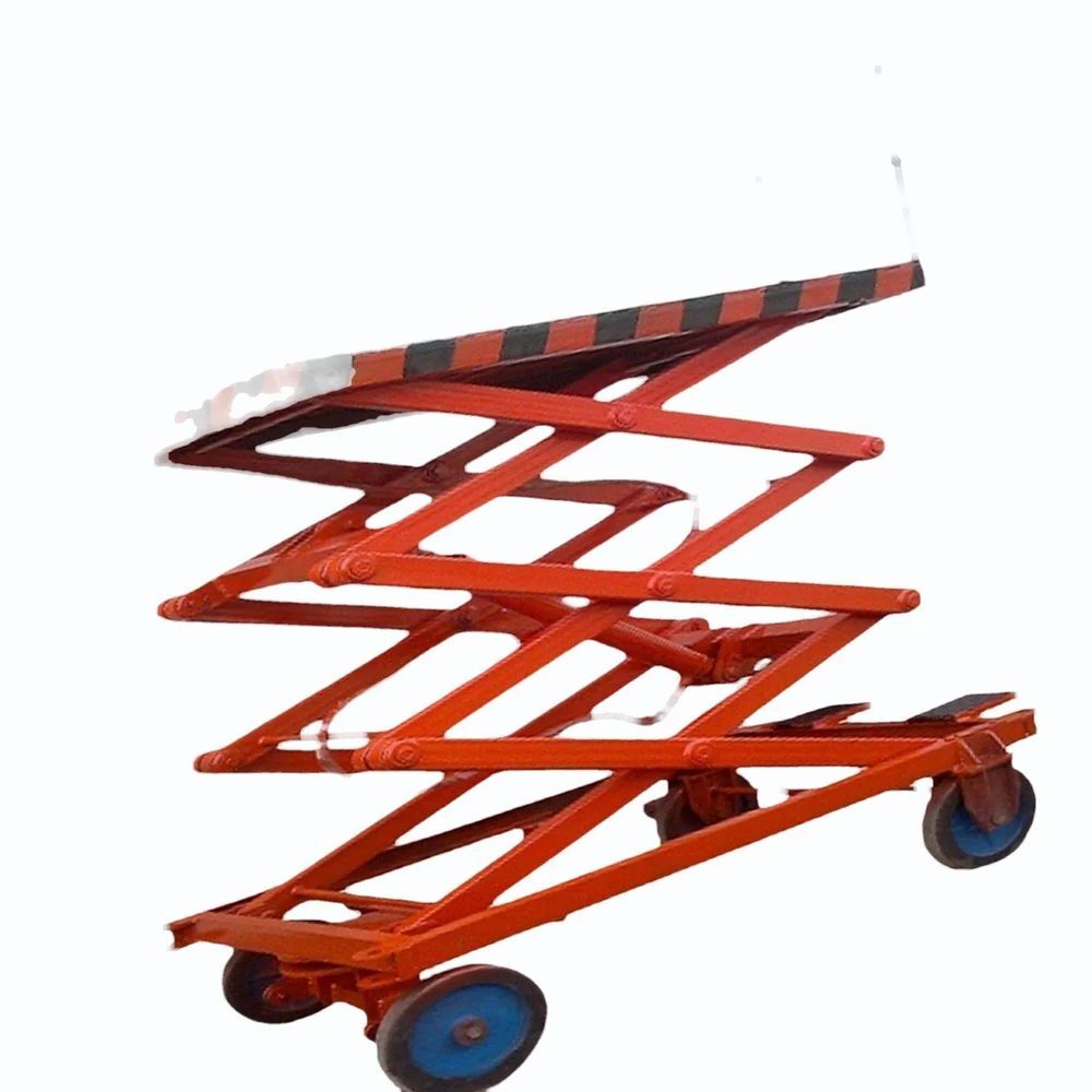 Hydraulic Scissor Lift, 0.72 Ton, Table Size 2400 *1200 (mm) in