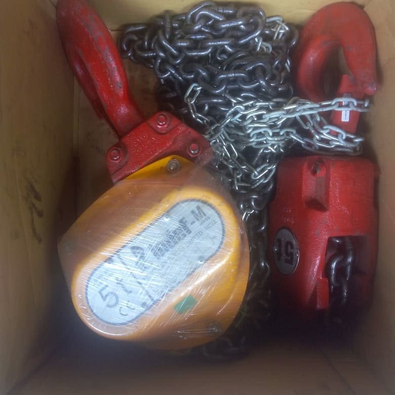INDEF Make M Model Chain Pulley Block, For Lifting, 3 Mtr & Above in Chennai Madras
