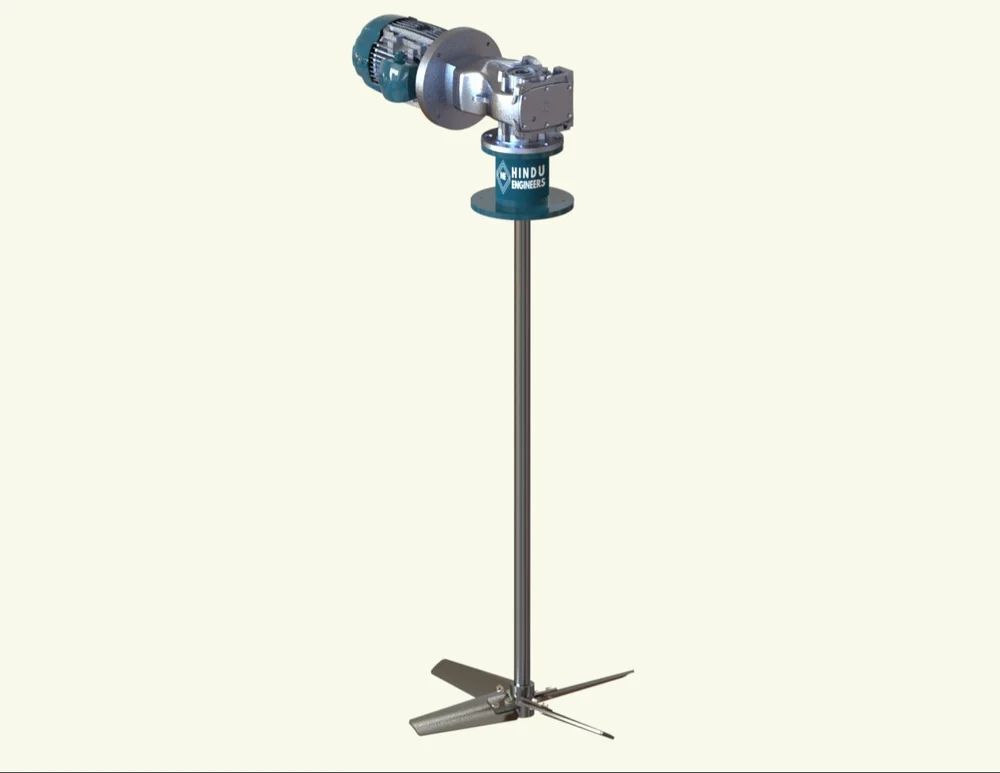 Industrial Agitator Mixer, Capacity: 500 Litres, Capacity(Litre): 100 L ...