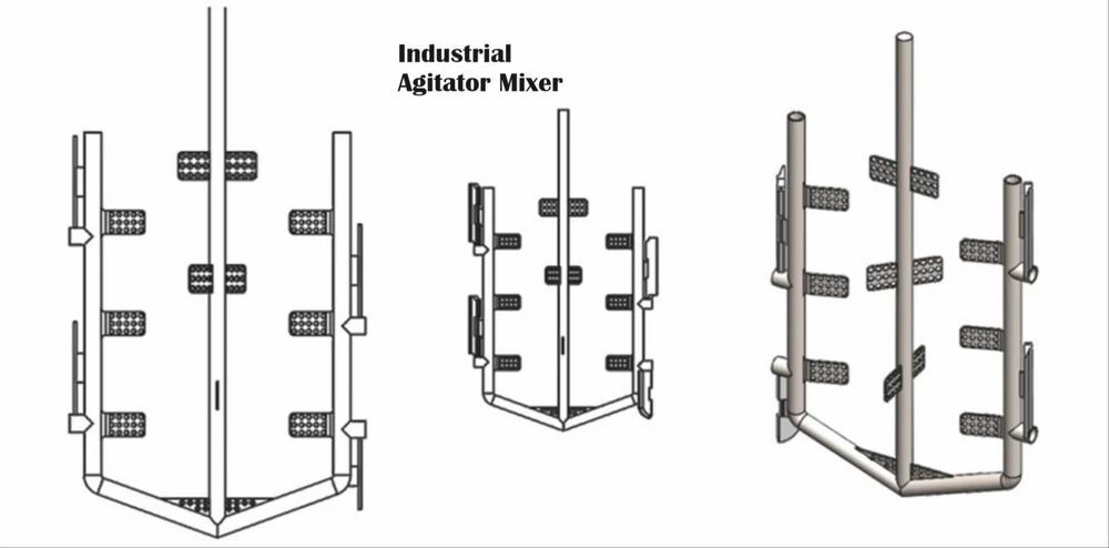 Industrial Agitator Mixer, For Mixing, Capacity(Litre): 100 Price in ...