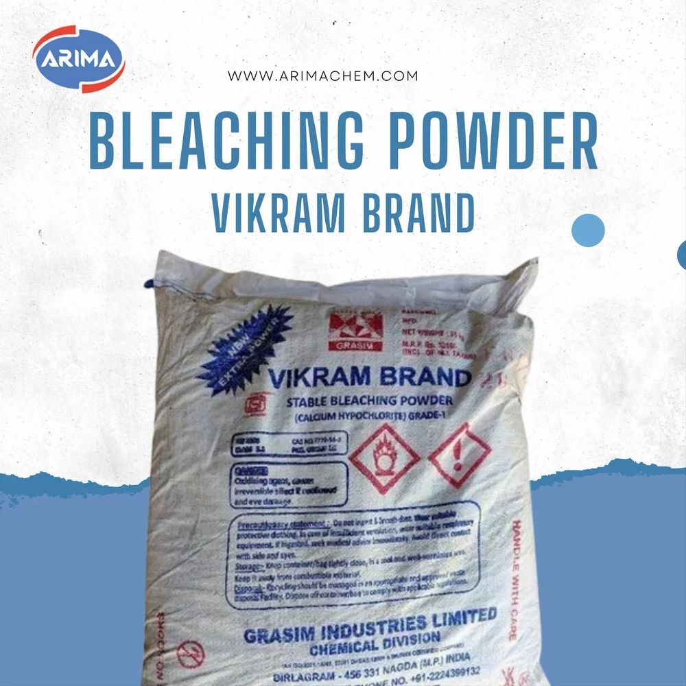 Industrial Grade Vikram Brand Bleaching Powder, 98 in Chennai ARIMA