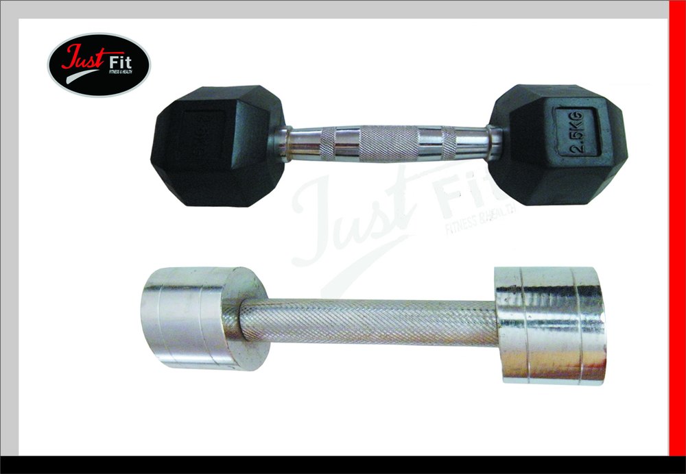 Iron With Urethane Adjustable Dumbbells, Weight 2.550 Kg in Meerut M/S RAMA MILL COMPANY