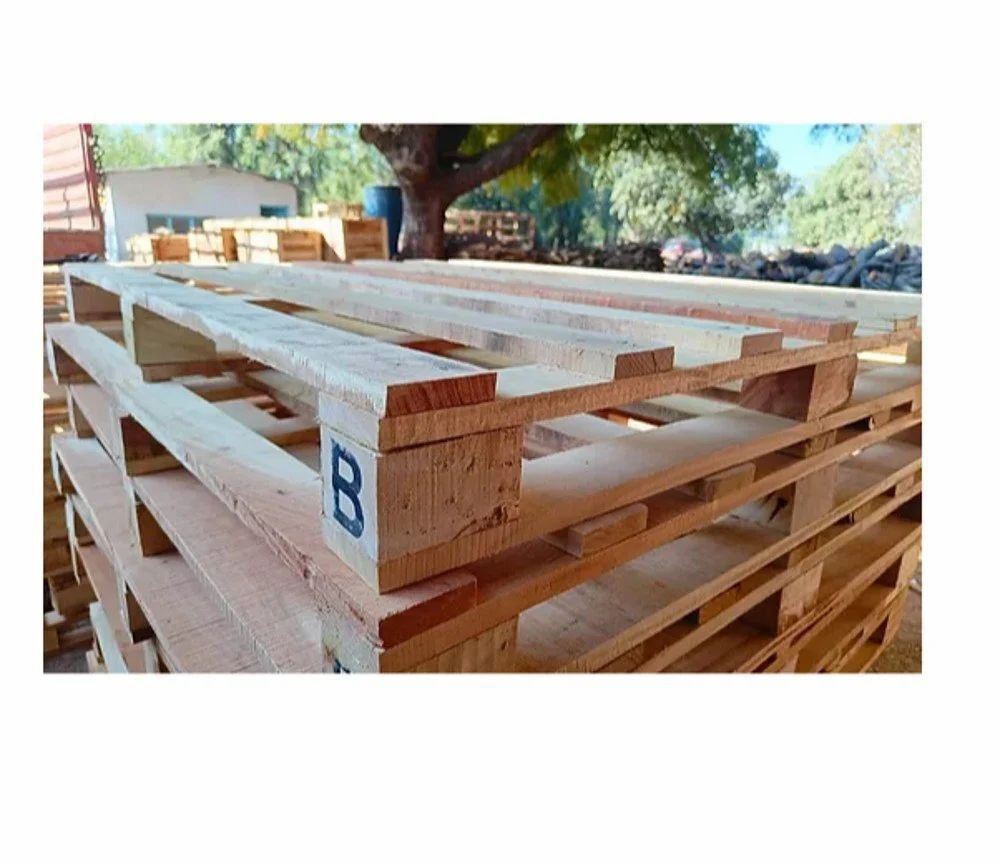 ISPM15 Heat Treated Fumigated Used Wooden Pallets in Thane ROYAL