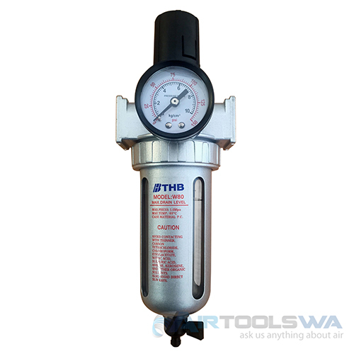 Janatics Air Filter with Regulator, 1/4" Air filter with regulator in