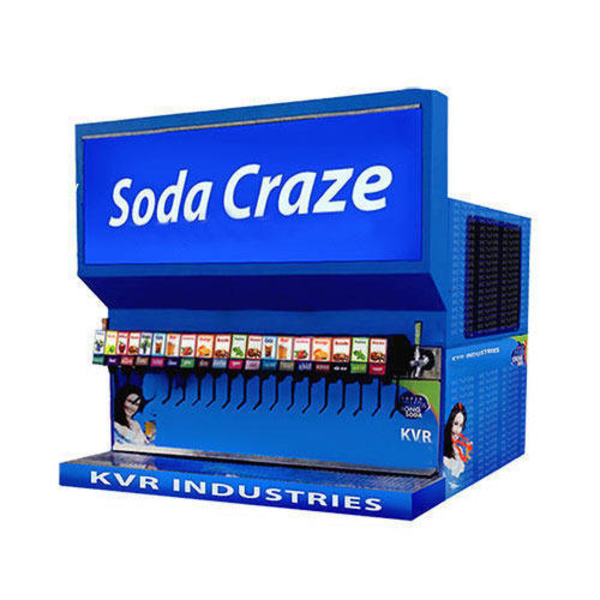 6 Flavor Soda Vending Machine in Hyderabad Kvr industries