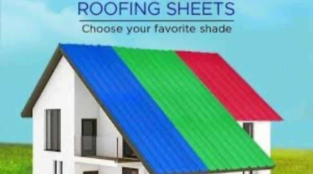 Jindal Colour Coated Roofing Sheet, Thickness Of Sheet 0.56 mm in