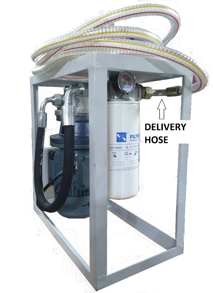 Kidney Loop Hydraulic Oil Filtration Machine, Filtration Capacity