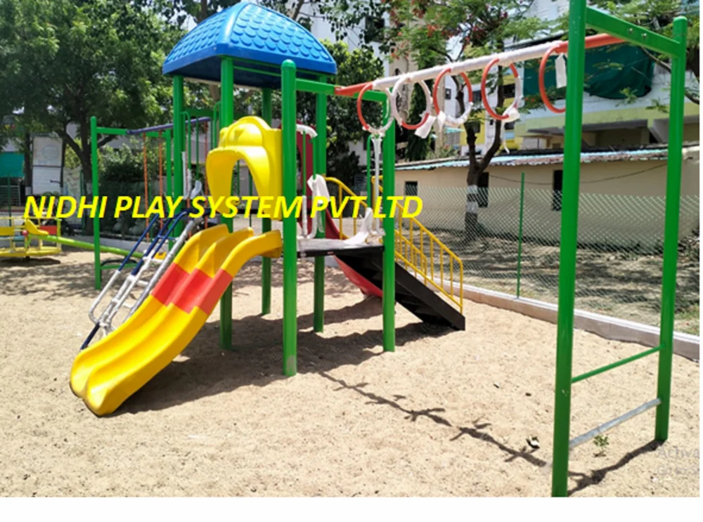 Kids Outdoor Multi Play Equipment, Size: 22*18*14 In Ft Price in Nagpur,  Maharashtra – ₹1,20,000 nidhi play system pvt ltd - Main Image