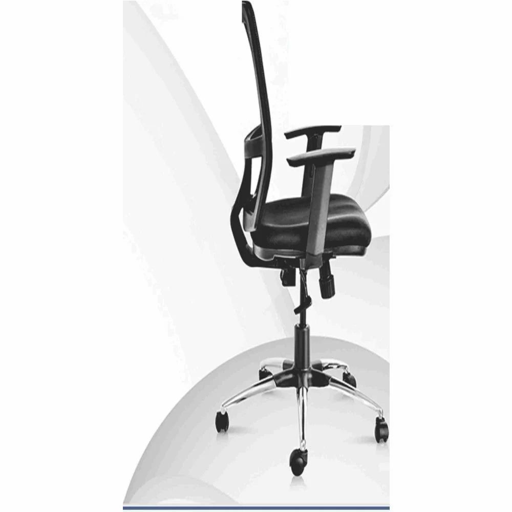 Leather Black Office Chairs in Mumbai KLASS INTERIORS