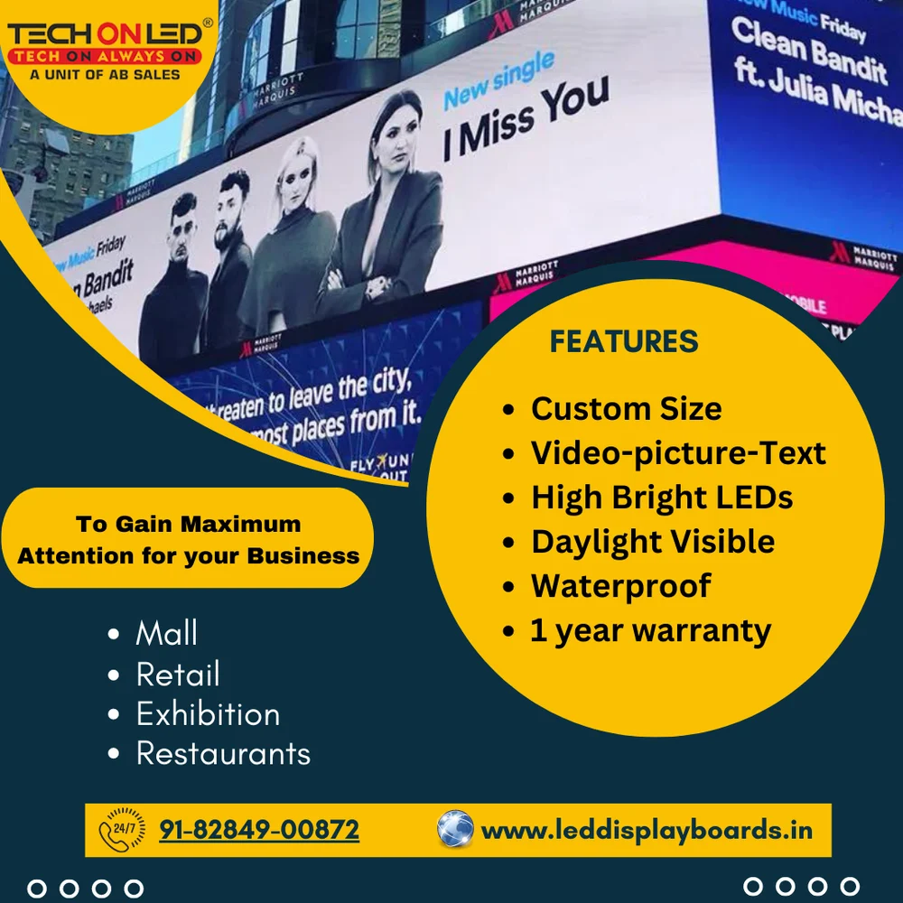 Led Metal INFORMATION DISPLAY BOARD, Shape Rectangular Manufacturer